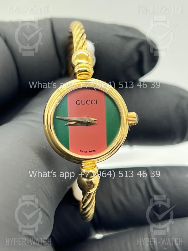 Фото 5 - Gucci Bangle Vintage Watch 20mm Art 9635