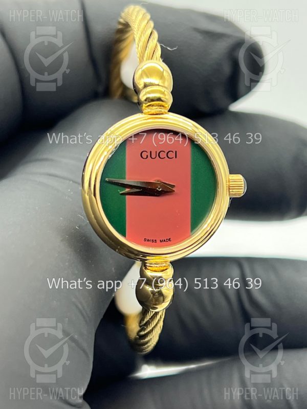 Фото 6 - Gucci Bangle Vintage Watch 20mm Art 9635