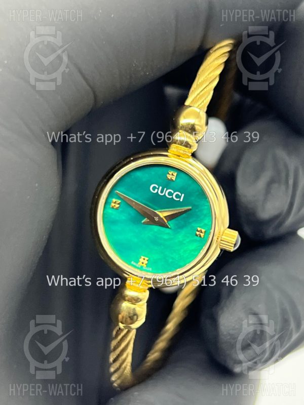 Фото 6 - Gucci Bangle Vintage Watch 20mm Art 9636