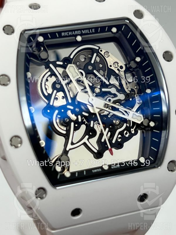 Фото 3 - Richard Mille RM 055 White Bubba Watson Ceramic Art 9686