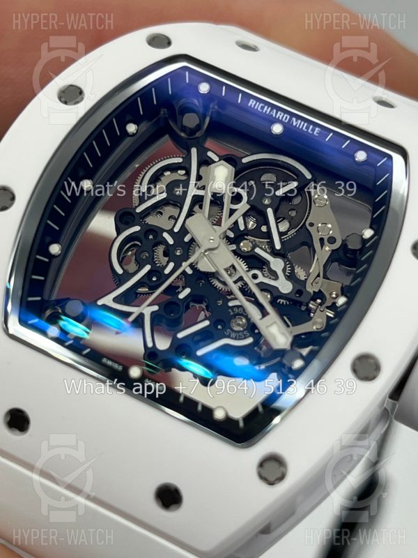 Фото 4 - Richard Mille RM 055 White Bubba Watson Ceramic Art 9686