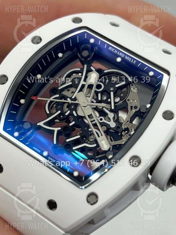 Фото 7 - Richard Mille RM 055 White Bubba Watson Ceramic Art 9686