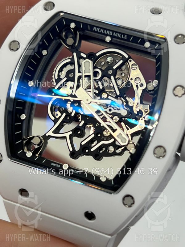 Фото 9 - Richard Mille RM 055 White Bubba Watson Ceramic Art 9686