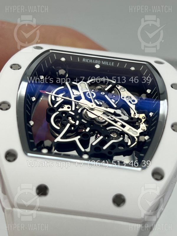 Фото 11 - Richard Mille RM 055 White Bubba Watson Ceramic Art 9686