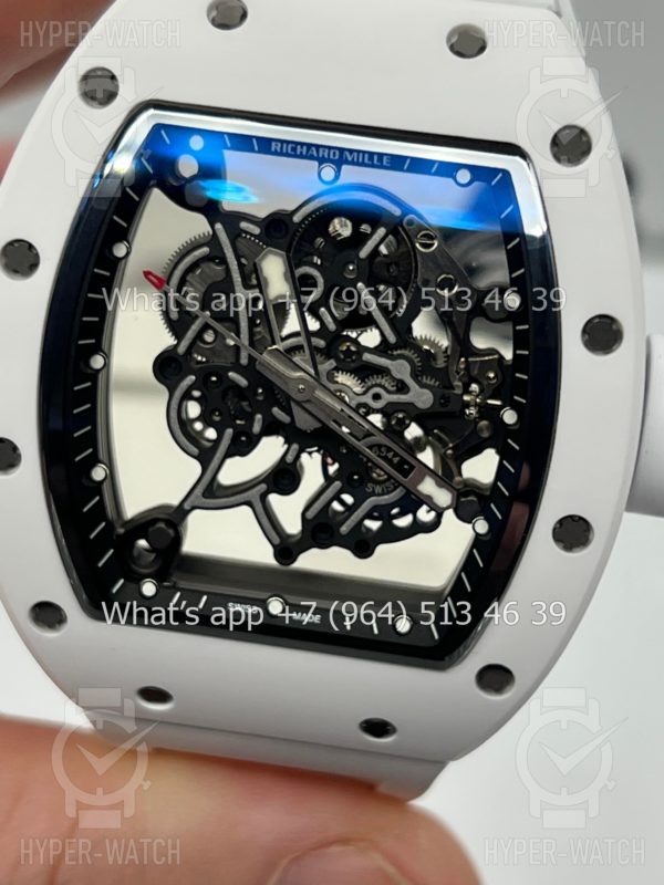 Фото 12 - Richard Mille RM 055 White Bubba Watson Ceramic Art 9686