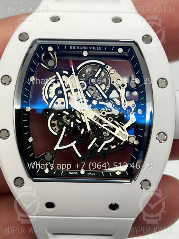 Фото 13 - Richard Mille RM 055 White Bubba Watson Ceramic Art 9686
