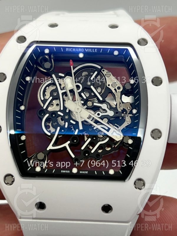 Фото 14 - Richard Mille RM 055 White Bubba Watson Ceramic Art 9686