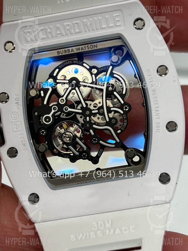 Фото 19 - Richard Mille RM 055 White Bubba Watson Ceramic Art 9686