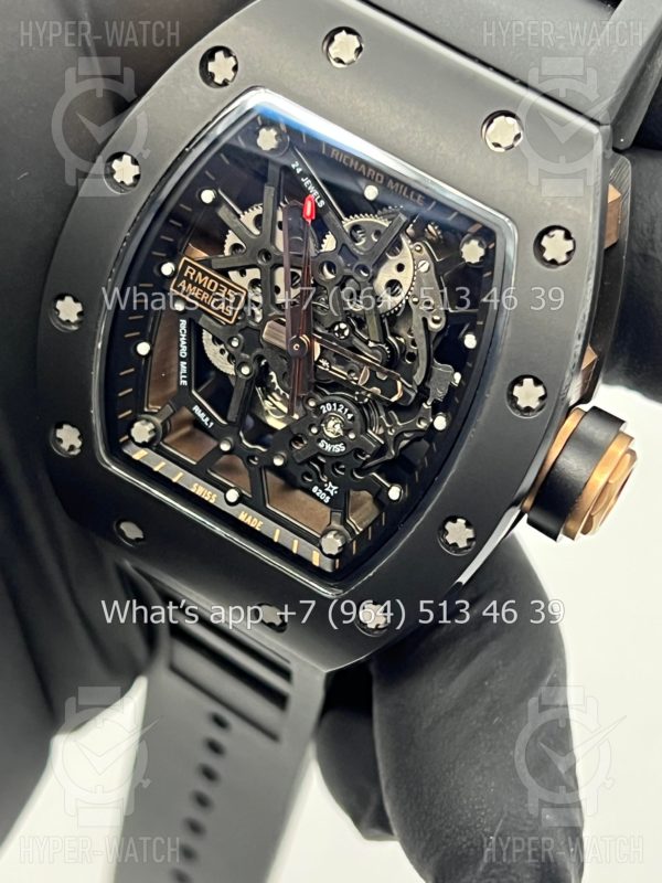Товар Richard Mille RM 035 Americas Black Steel Фото 4 - Richard Mille RM 035 Americas Black Steel