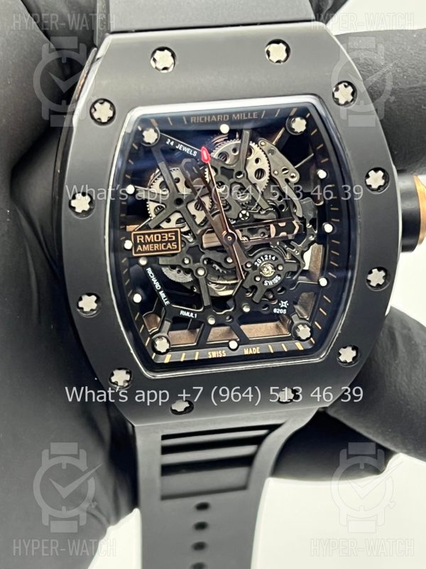 Товар Richard Mille RM 035 Americas Black Steel Фото 5 - Richard Mille RM 035 Americas Black Steel