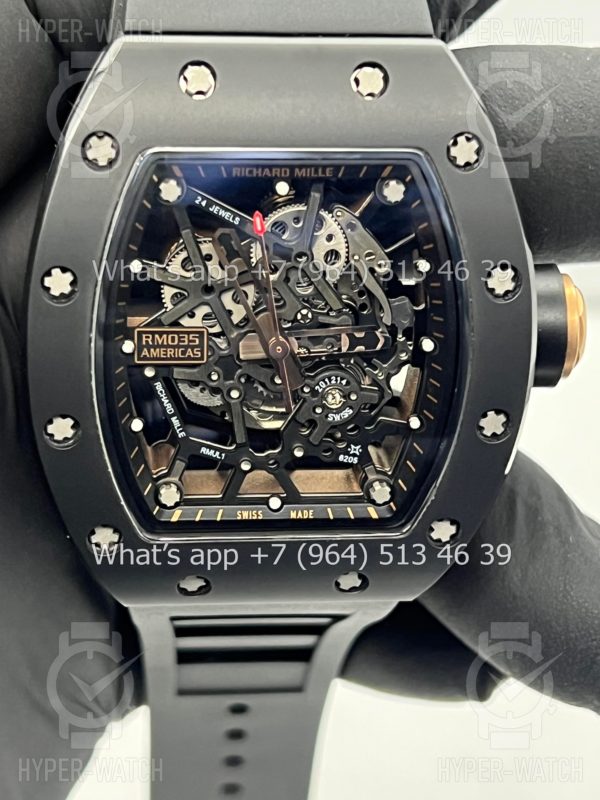 Товар Richard Mille RM 035 Americas Black Steel Фото 6 - Richard Mille RM 035 Americas Black Steel