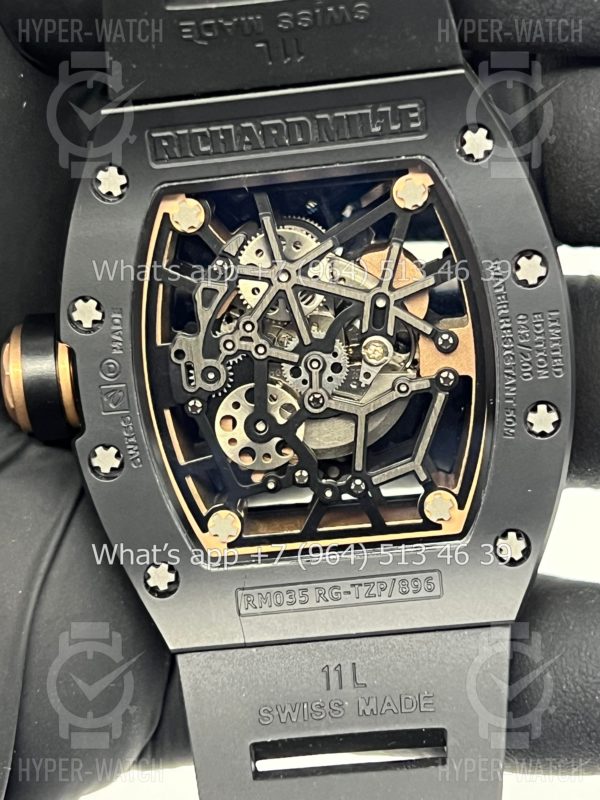 Товар Richard Mille RM 035 Americas Black Steel Фото 12 - Richard Mille RM 035 Americas Black Steel