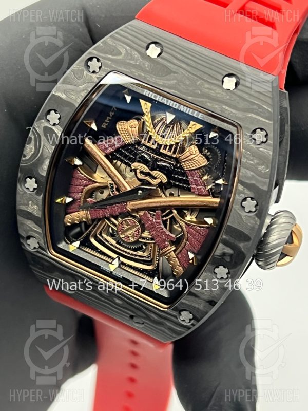 Фото 4 - Richard Mille RM 47 Samurai 42mm Red Black
