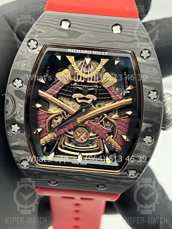 Фото 7 - Richard Mille RM 47 Samurai 42mm Red Black