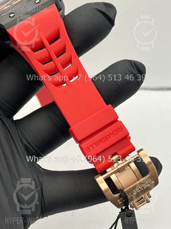 Фото 10 - Richard Mille RM 47 Samurai 42mm Red Black