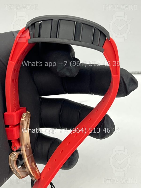 Фото 11 - Richard Mille RM 47 Samurai 42mm Red Black