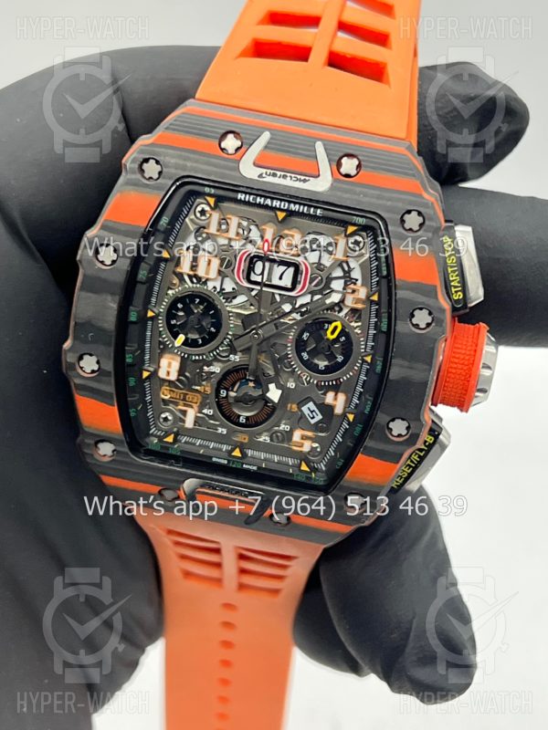 Товар Richard Mille RM 011-03 McLaren Orange Art 9710 Фото 8 - Richard Mille RM 011-03 McLaren Orange Art 9710
