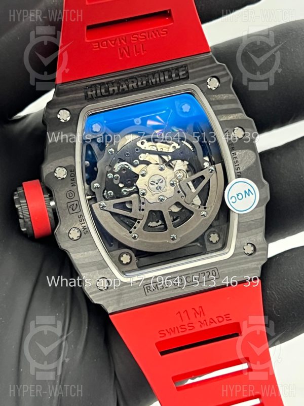 Фото 14 - Richard Mille RM 035-02 Rafa Carbon Black Red Art 9700