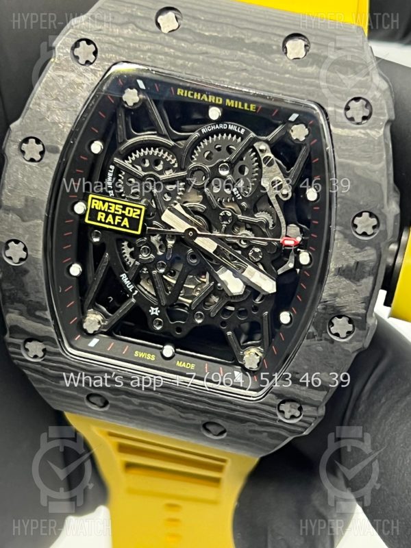 Фото 3 - Richard Mille RM 035-02 Rafa Carbon Yellow Art 9725