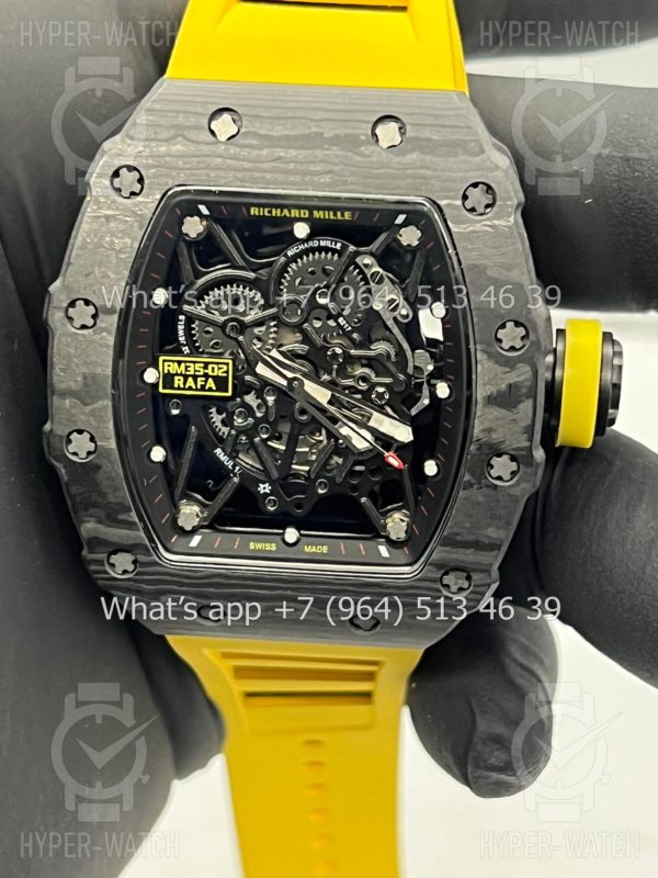 Фото 9 - Richard Mille RM 035-02 Rafa Carbon Yellow Art 9725