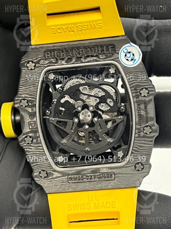 Фото 14 - Richard Mille RM 035-02 Rafa Carbon Yellow Art 9725