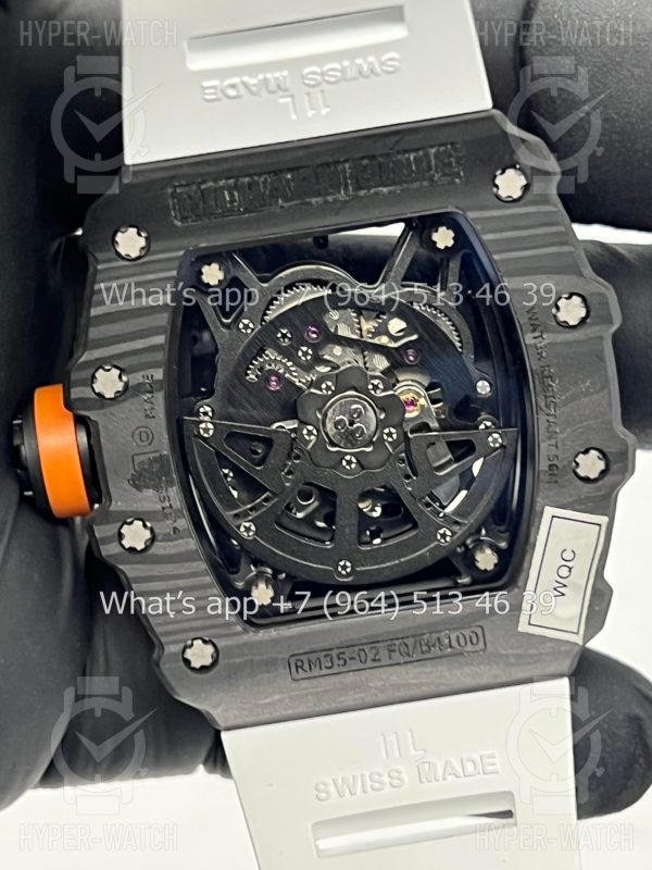 Товар Richard Mille RM 035-02 Black White Фото 13 - Richard Mille RM 035-02 Black White