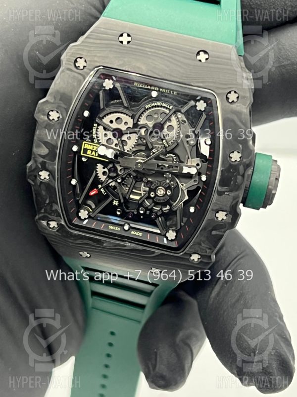 Товар Richard Mille RM 035-02 Rafa Carbon Green Art 9724 Фото 2 - Richard Mille RM 035-02 Rafa Carbon Green Art 9724