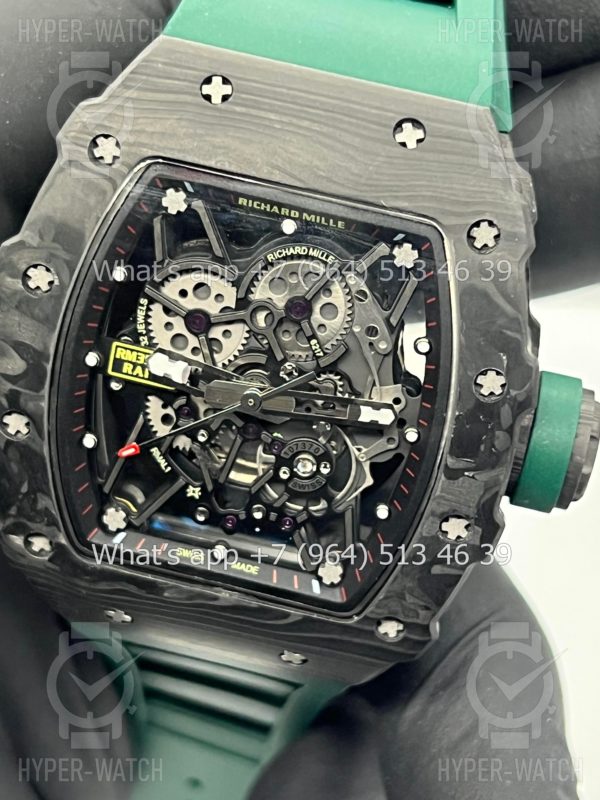 Товар Richard Mille RM 035-02 Rafa Carbon Green Art 9724 Фото 3 - Richard Mille RM 035-02 Rafa Carbon Green Art 9724