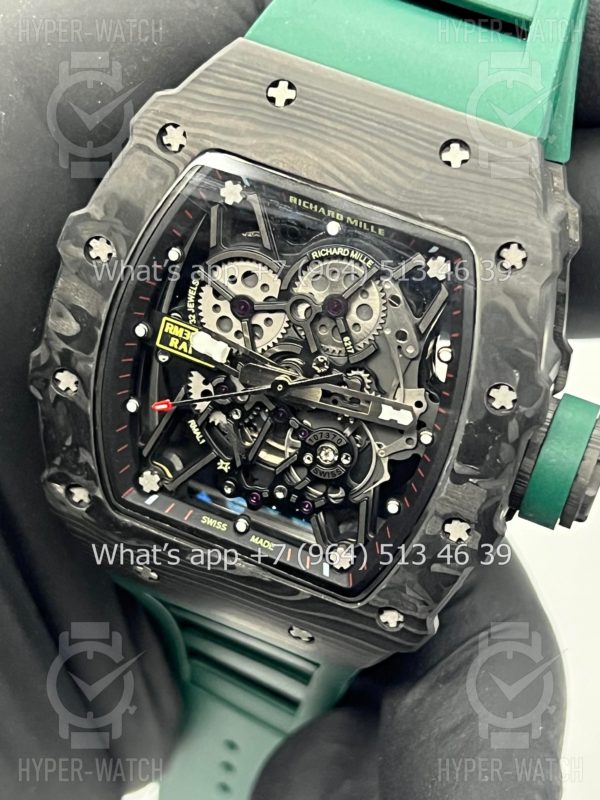 Товар Richard Mille RM 035-02 Rafa Carbon Green Art 9724 Фото 4 - Richard Mille RM 035-02 Rafa Carbon Green Art 9724