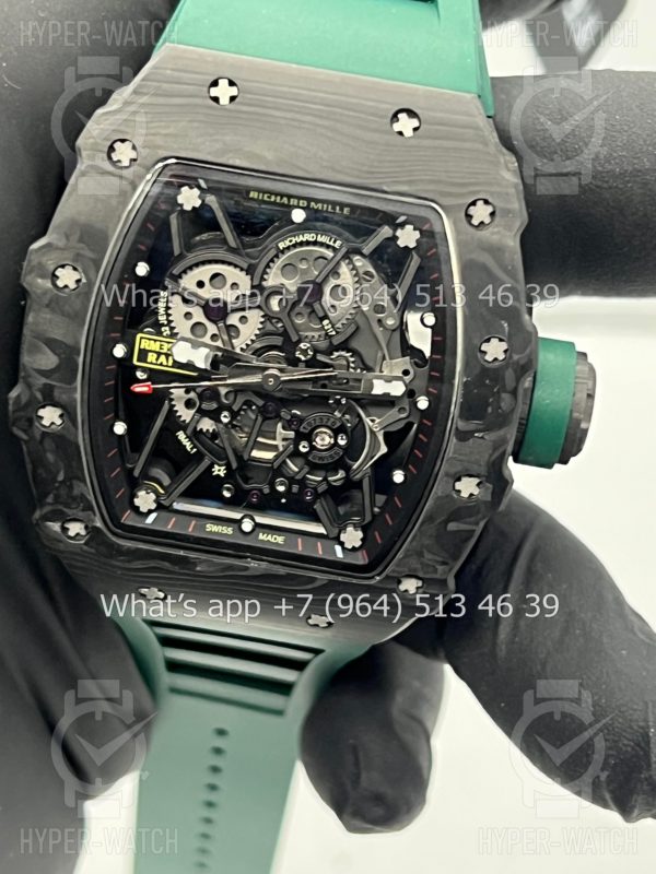 Товар Richard Mille RM 035-02 Rafa Carbon Green Art 9724 Фото 5 - Richard Mille RM 035-02 Rafa Carbon Green Art 9724