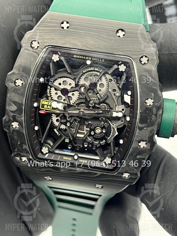 Товар Richard Mille RM 035-02 Rafa Carbon Green Art 9724 Фото 6 - Richard Mille RM 035-02 Rafa Carbon Green Art 9724