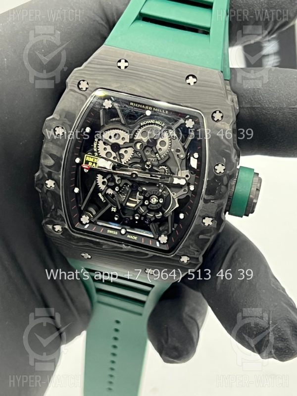 Товар Richard Mille RM 035-02 Rafa Carbon Green Art 9724 Фото 7 - Richard Mille RM 035-02 Rafa Carbon Green Art 9724