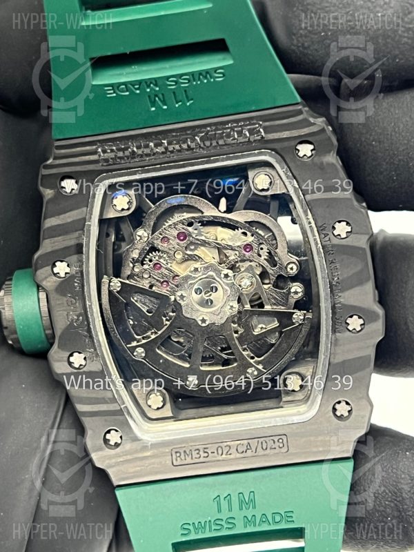 Товар Richard Mille RM 035-02 Rafa Carbon Green Art 9724 Фото 12 - Richard Mille RM 035-02 Rafa Carbon Green Art 9724
