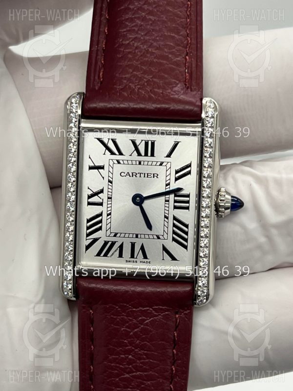 Фото 5 - Cartier Tank 25,5mm W4TA0017 Steel