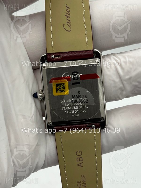 Фото 12 - Cartier Tank 25,5mm W4TA0017 Steel