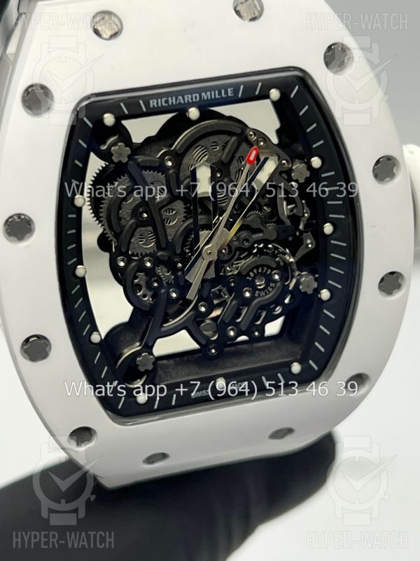 Товар Richard Mille RM 055 White Bubba Watson Art 9698 Фото 3 - Richard Mille RM 055 White Bubba Watson Art 9698