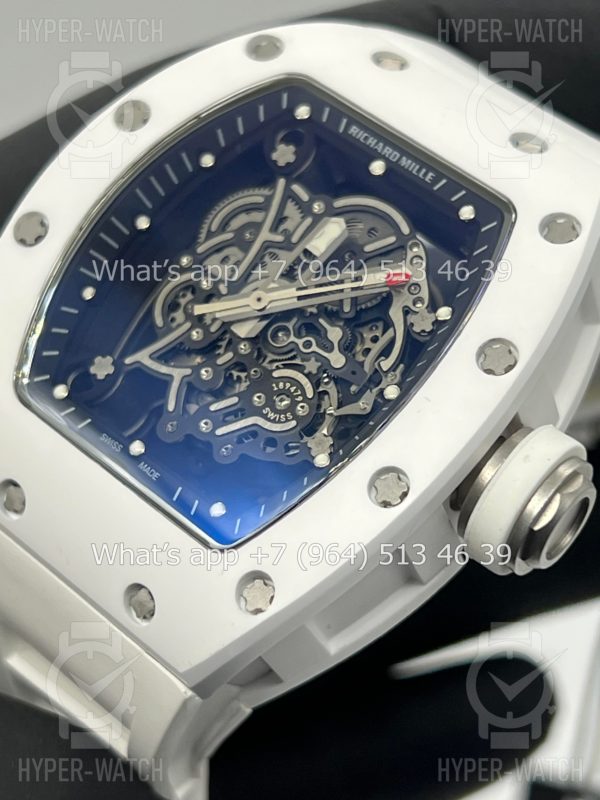 Товар Richard Mille RM 055 White Bubba Watson Art 9698 Фото 6 - Richard Mille RM 055 White Bubba Watson Art 9698