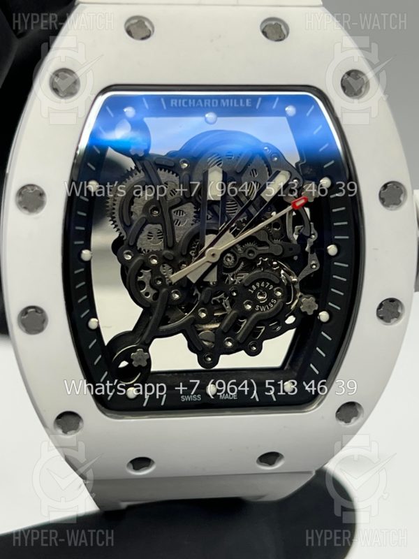 Товар Richard Mille RM 055 White Bubba Watson Art 9698 Фото 7 - Richard Mille RM 055 White Bubba Watson Art 9698