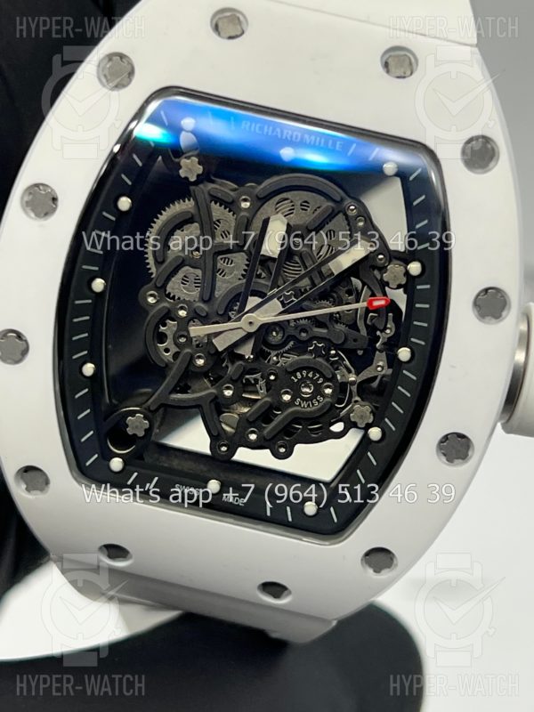 Товар Richard Mille RM 055 White Bubba Watson Art 9698 Фото 8 - Richard Mille RM 055 White Bubba Watson Art 9698