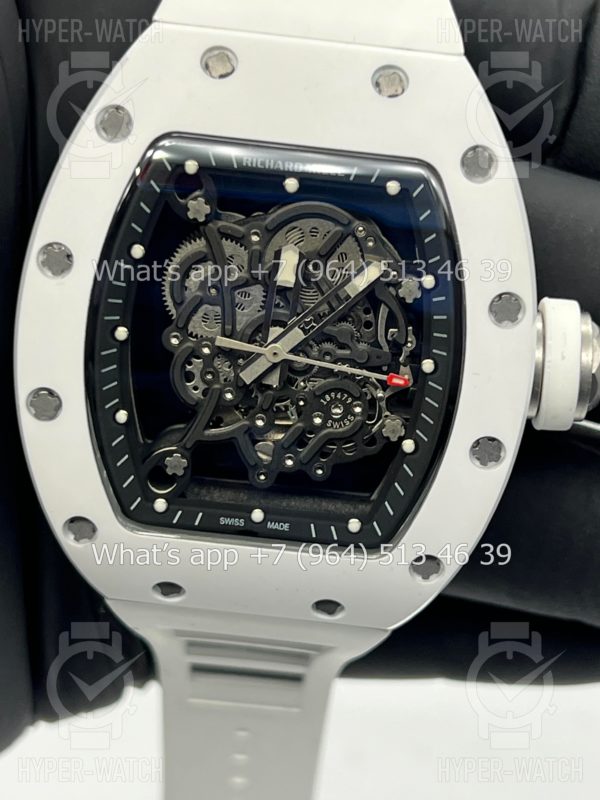 Товар Richard Mille RM 055 White Bubba Watson Art 9698 Фото 10 - Richard Mille RM 055 White Bubba Watson Art 9698