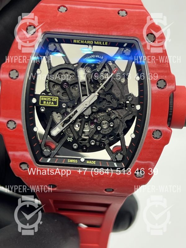 Товар Richard Mille RM 035-02 Rafa Red Carbon Art 9723 Фото 10 - Richard Mille RM 035-02 Rafa Red Carbon Art 9723