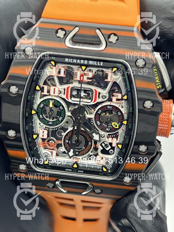 Товар Richard Mille RM 011-03 McLaren Orange Art 9764 Фото 5 - Richard Mille RM 011-03 McLaren Orange Art 9764
