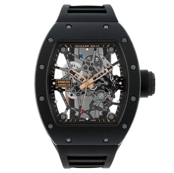 Товар Richard Mille RM 035 Americas Black Steel Фото 1 - Richard Mille RM 035 Americas Black Steel
