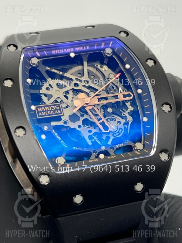 Товар Richard Mille RM 035 Americas Black Steel Art 10238 Фото 4 - Richard Mille RM 035 Americas Black Steel Art 10238