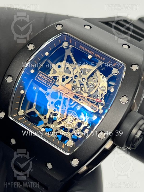 Товар Richard Mille RM 035 Americas Black Steel Art 10238 Фото 6 - Richard Mille RM 035 Americas Black Steel Art 10238
