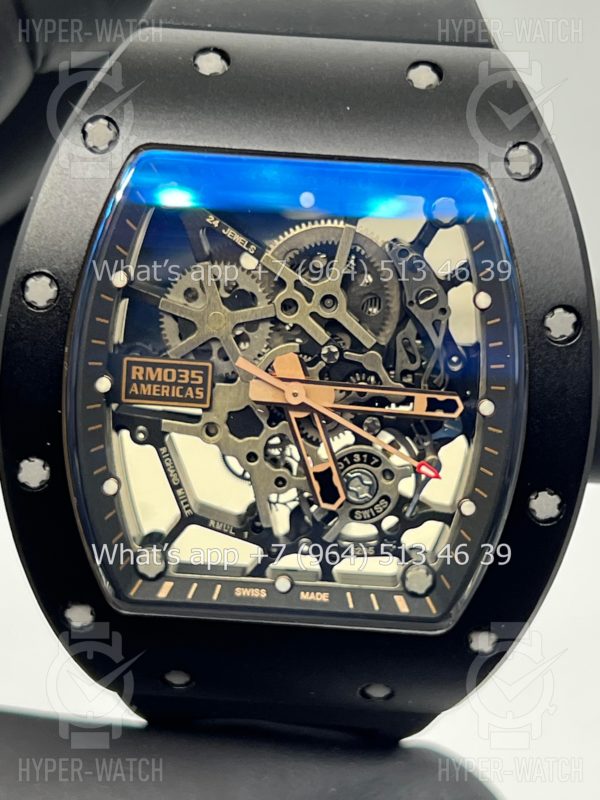 Товар Richard Mille RM 035 Americas Black Steel Art 10238 Фото 9 - Richard Mille RM 035 Americas Black Steel Art 10238