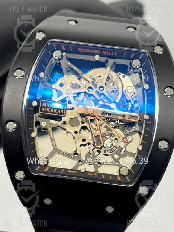 Товар Richard Mille RM 035 Americas Black Steel Art 10238 Фото 10 - Richard Mille RM 035 Americas Black Steel Art 10238