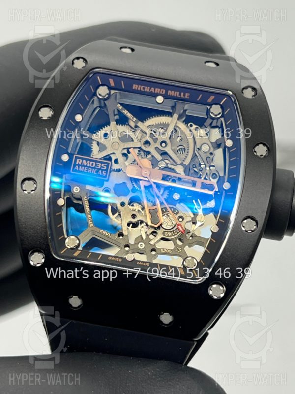 Товар Richard Mille RM 035 Americas Black Steel Art 10238 Фото 11 - Richard Mille RM 035 Americas Black Steel Art 10238