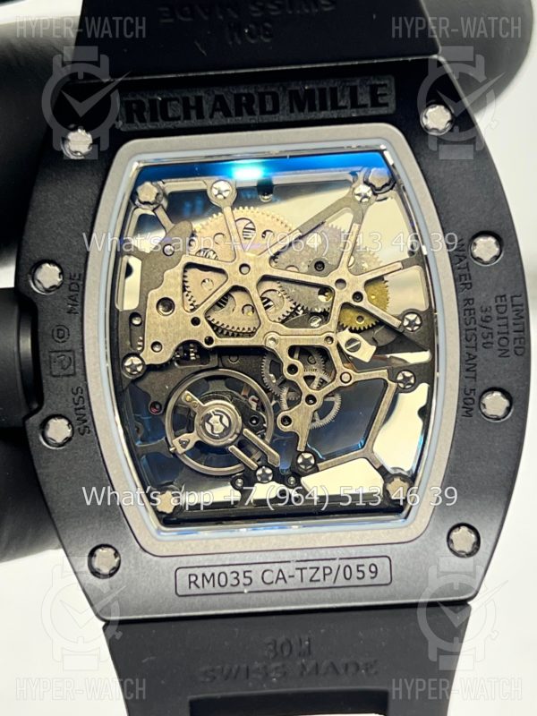Товар Richard Mille RM 035 Americas Black Steel Art 10238 Фото 19 - Richard Mille RM 035 Americas Black Steel Art 10238