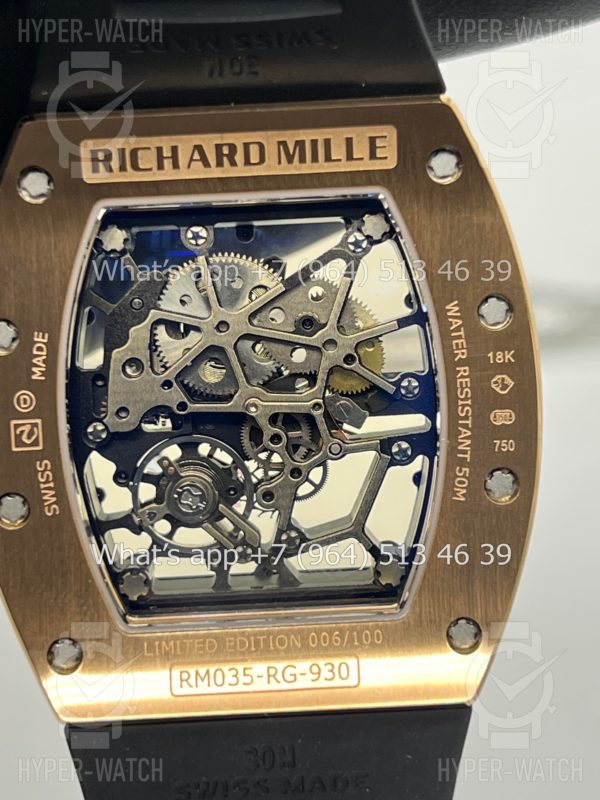 Товар Richard Mille RM 035 Americas Steel Фото 21 - Richard Mille RM 035 Americas Steel